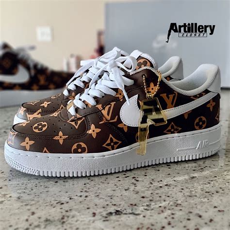 custom womens air force 1 louis vuitton|custom air force 1 shoes.